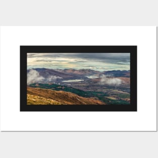 Fort William From Ben Nevis Posters and Art